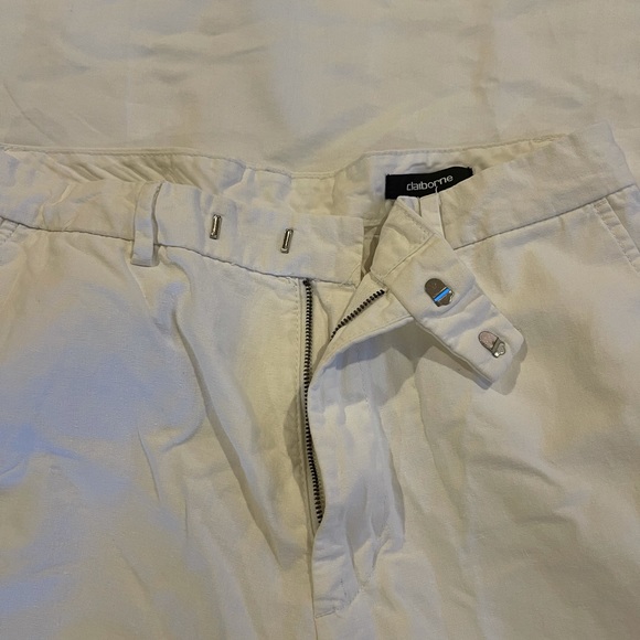 CLAIBORNE men’s white trousers 34/30 - Picture 12 of 14